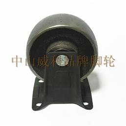5寸全铸铁固定脚轮
